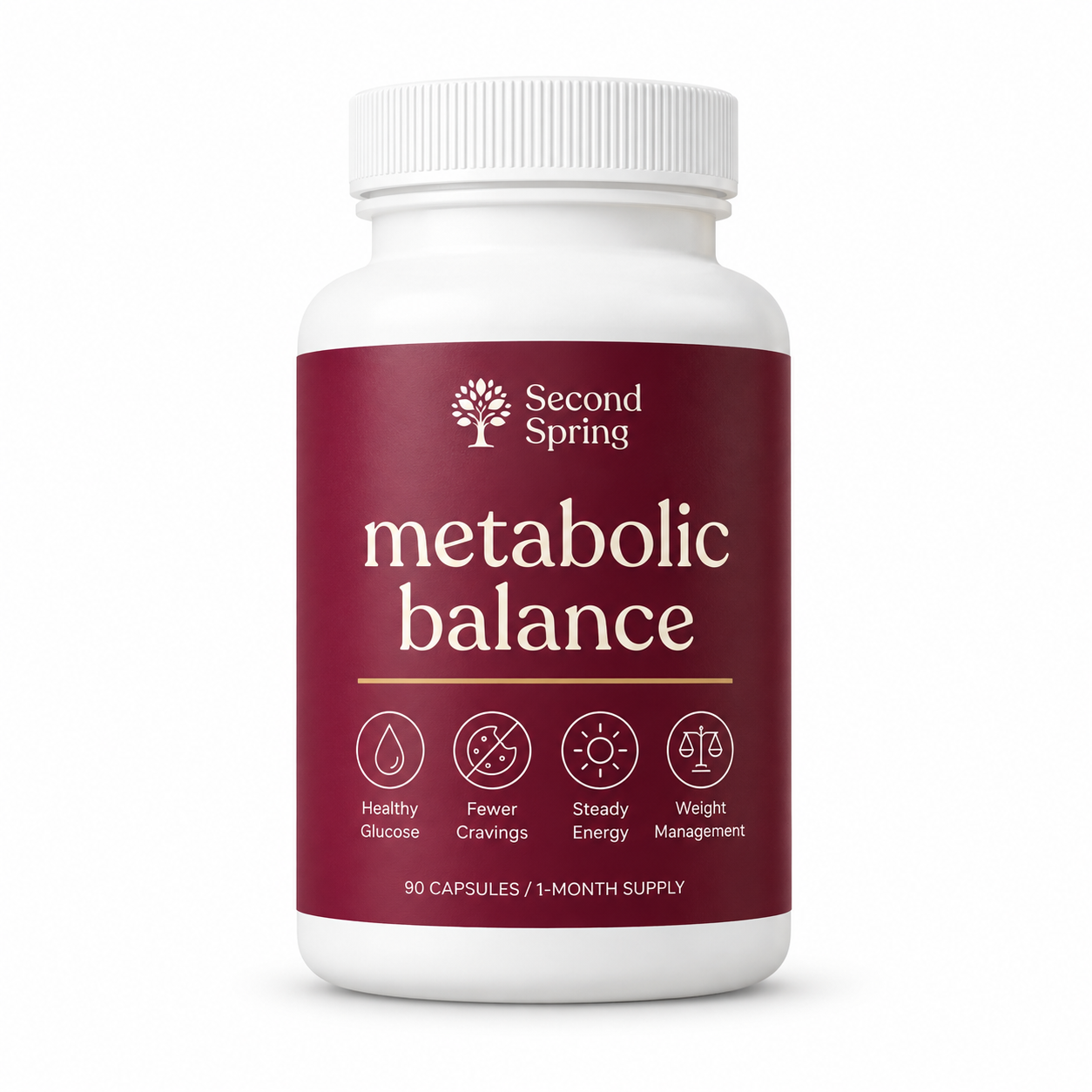 1 bottle of Second Spring Metabolic Balance