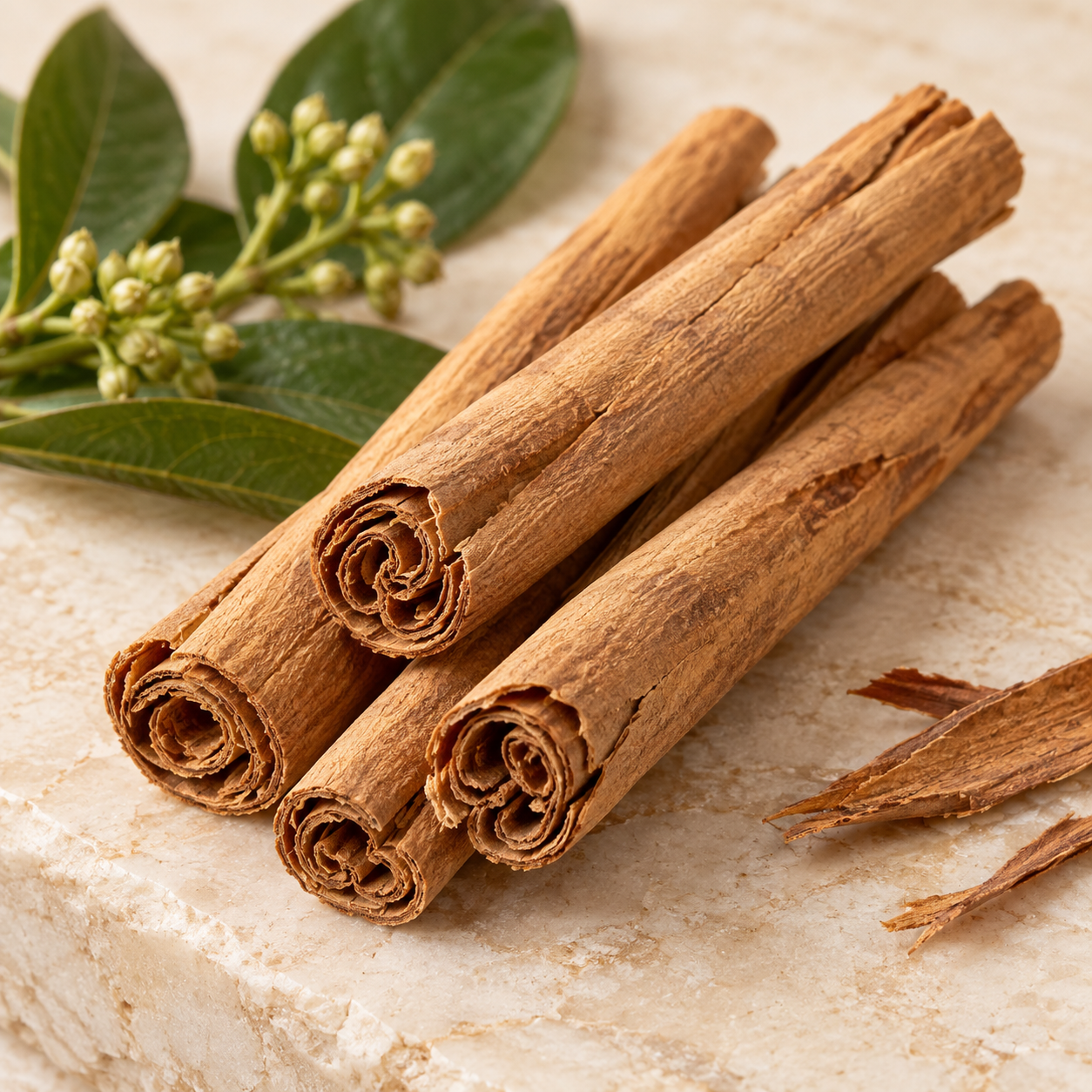 Rolled Ceylon cinnamon bark